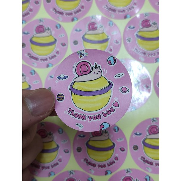 In tem dán, sticker khổ a3, thiết kế theo yêu cầu!