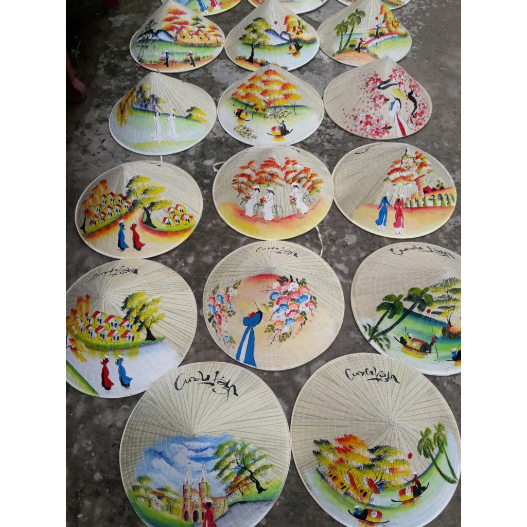 Nón Lá Vẽ  - Loại nhỏ