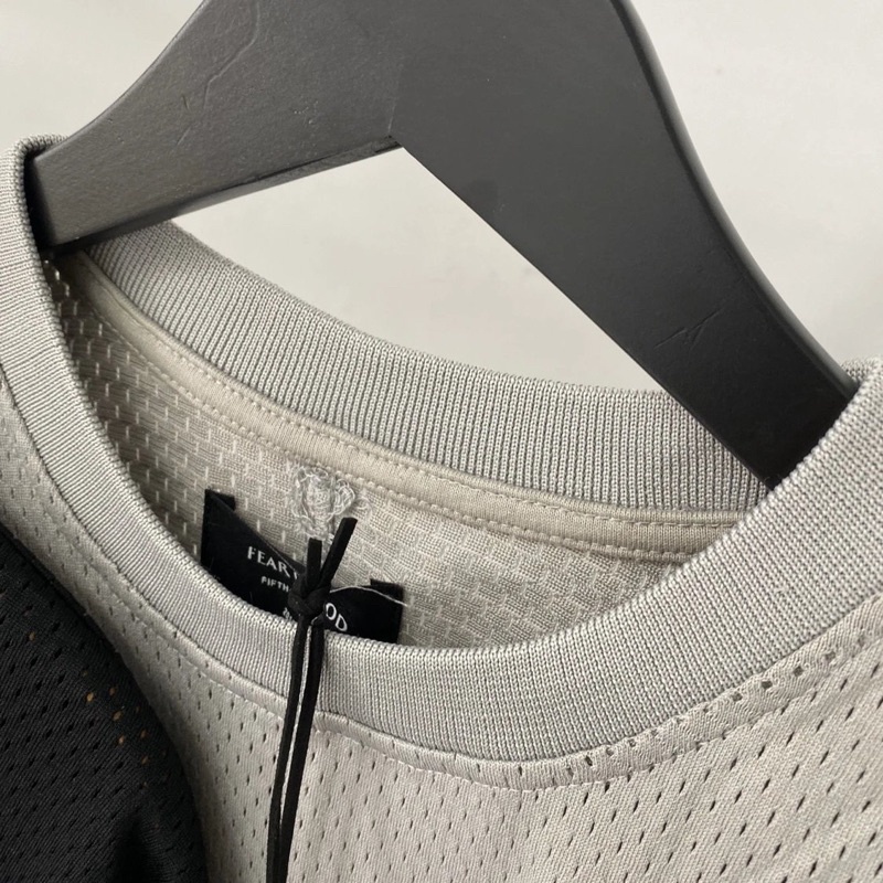 ️ - Áo Mesh Tee FOG Fear of God 5th Mesh Batting Practice Jersey Black, áo bóng chày FOG