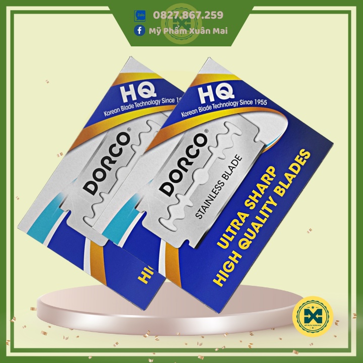 Hộp dao cạo râu dorco 100 chiếc