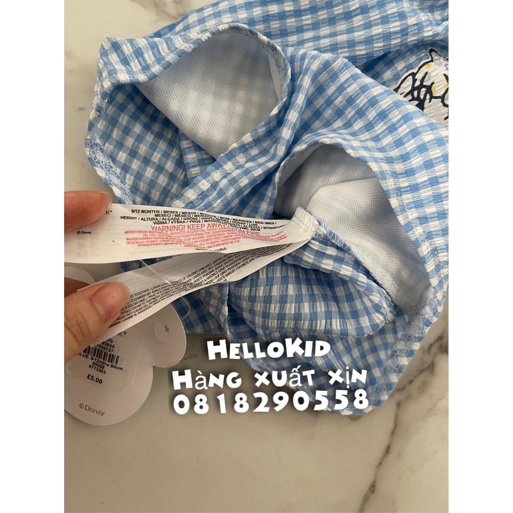 B320 - Bộ bơi kẻ vịt daisy bé gái