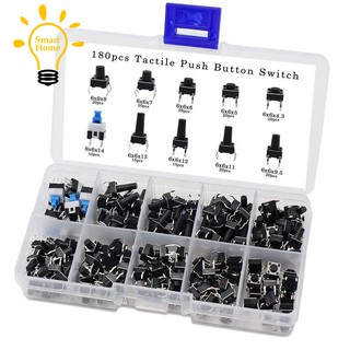 Set 180 công tắc nhấn đẩy mini chất lượng cao