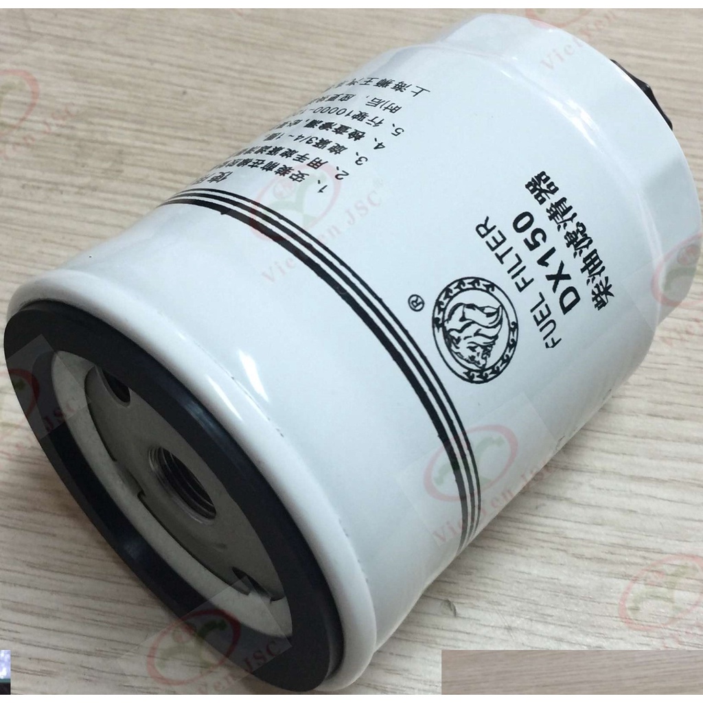 Lọc nhiên liệu  xe tải TMT, foton, aumark, ollin 1.5 tấn đến 2.5 tấn, lọc dầu DX150. Lỗ ren M16, thân d81*L130