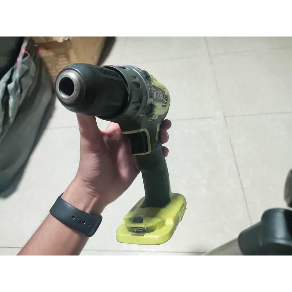 Máy khoan pin nội địa Úc RYOBI 3 chức năng có búa đầu kẹp 13 ly R18PD3