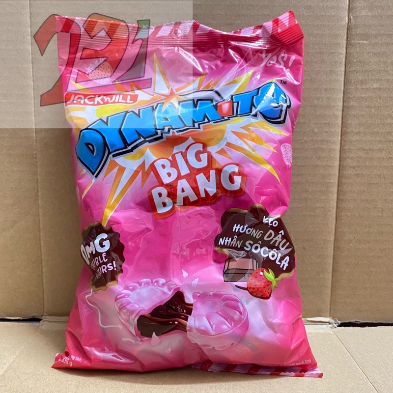 [330g][Dâu Chocolate]Túi Kẹo Dynamite BigBang