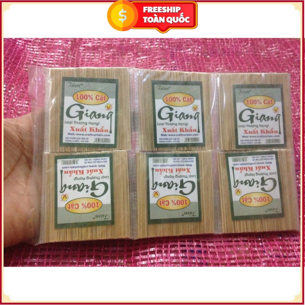 5 Gói Tăm Cật Tre VIP Giang TH0007