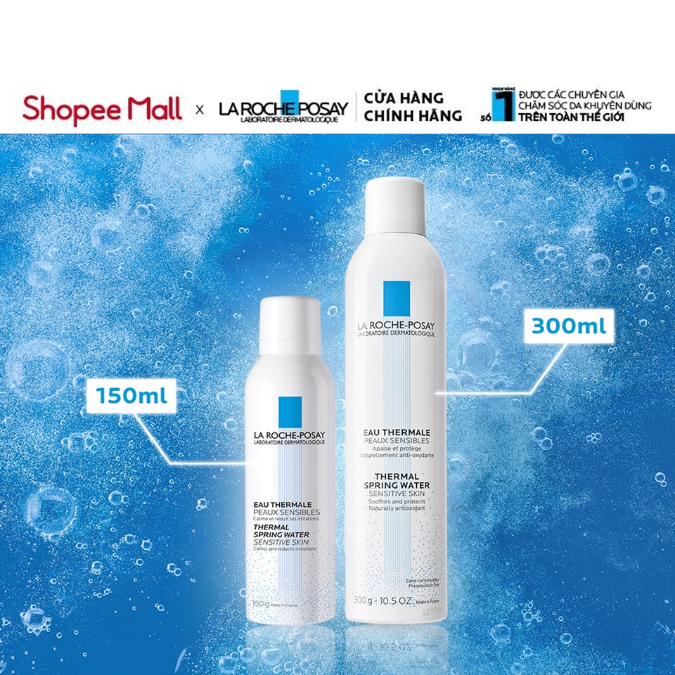 Nước khoáng giúp làm dịu &amp; bảo vệ da La Roche-Posay Thermal Spring Water 300ml