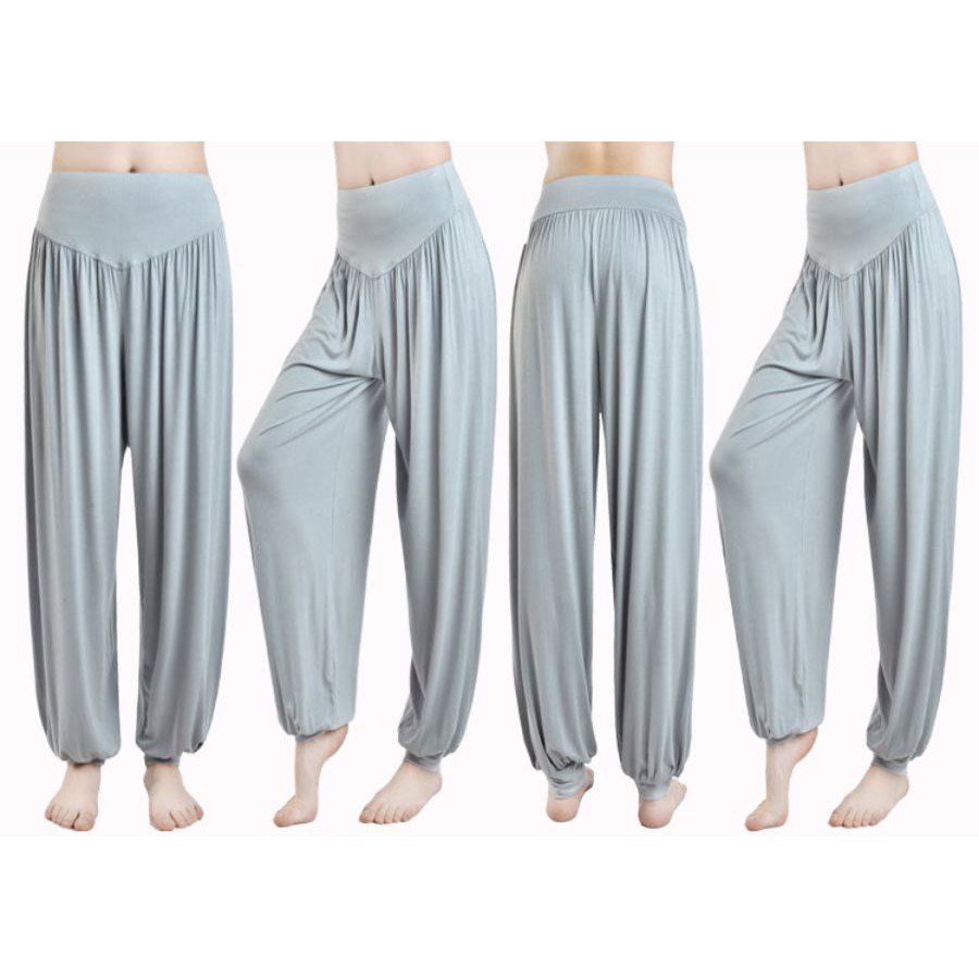 Quần Alibaba nữ tập múa, zumba, yoga, erobic, mặc ở nhà chất đẹp