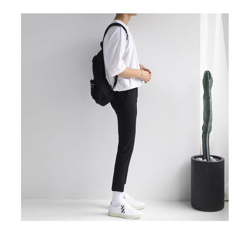 Áo thun trơn tay lỡ form rộng unisex Tiger.86 AFR96