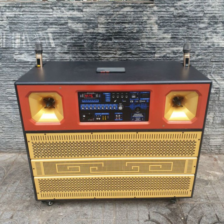Vỏ Thùng Loa Kéo 4 Tấc Đôi Ván MDF Chống Ẩm Theo Yêu Cầu