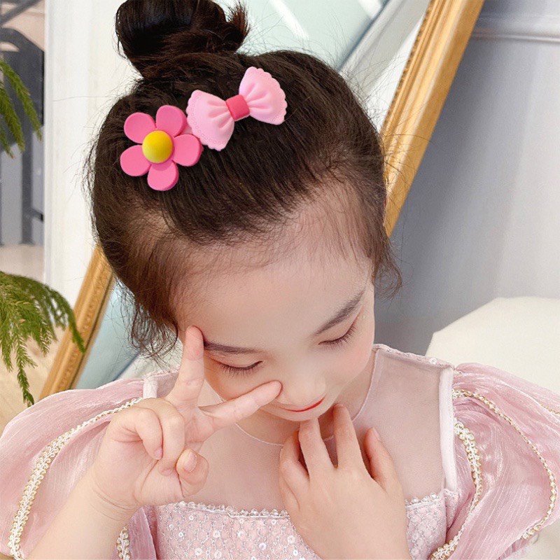 Lược Cài Tóc/Xước Tóc/Kẹp Tóc Hoạt Hình Màu Sắc Đáng Yêu Cho Bé Gái Thiết Kế Dạng Lược/ Xược Mái LCT