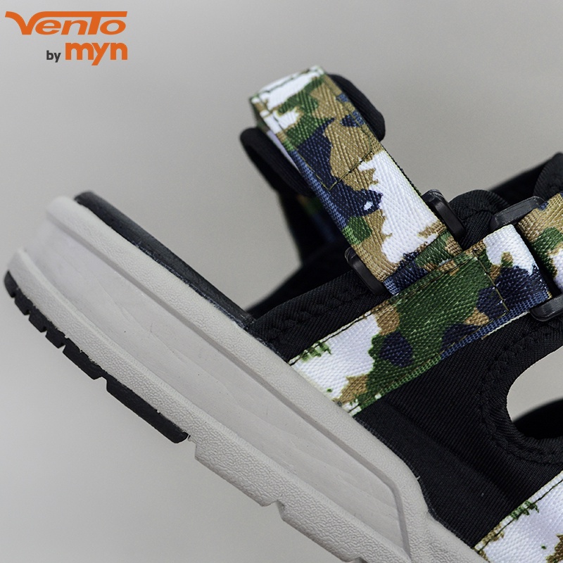 Giày Sandal Vento Nam Nữ MS1001 F4 - Xanh lá (camo)