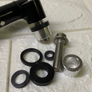 Bộ ron xoay kiếng độ có chân nhôm , ốc chống tét ron