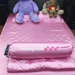 Trọn bộ chăn ga gối phi lụa Thái Tuấn
