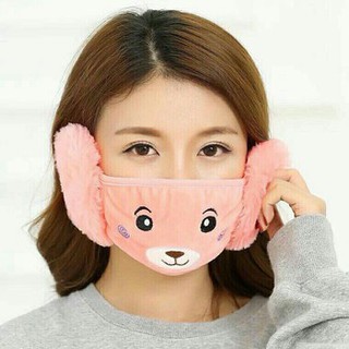 Khẩu trang hình thú CÓ BỊT TAI