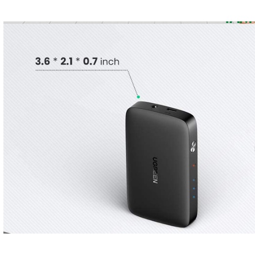 Bộ gộp HDMI 2.0 3 vào 1 ra 4K Ugreen 80125