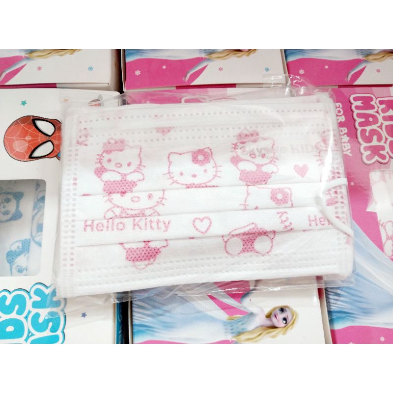 Khẩu trang Y Tế 50 Cái Em Bé Dưới 10 Tuổi.