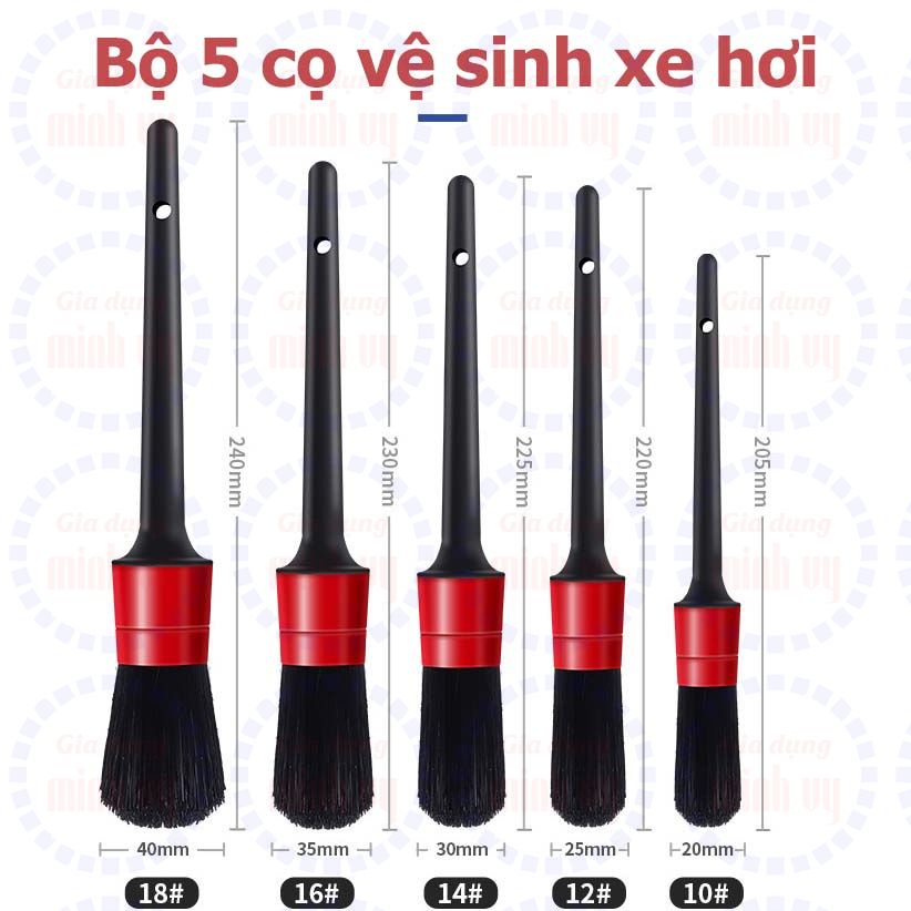 Dụng cụ vệ sinh nội ngoại thất xe ô tô - xe hơi - chăm sóc lốp vành xe