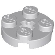 Gạch Lego tấm 2 x 2 tròn có lỗ trục / Lego Part 4032: Plate, Round 2 x 2 with Axle Hole