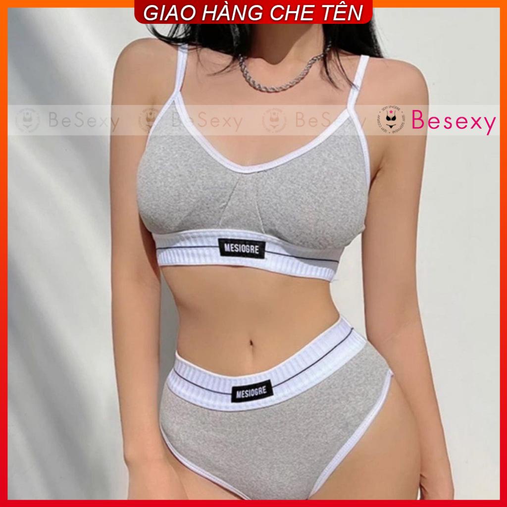 Bộ Đồ Lót Nữ Thể Thao Mesiogre Có Đệm Ngực | BigBuy360 - bigbuy360.vn