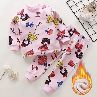 Bộ nỉ lót nhung cao cấp cho bé