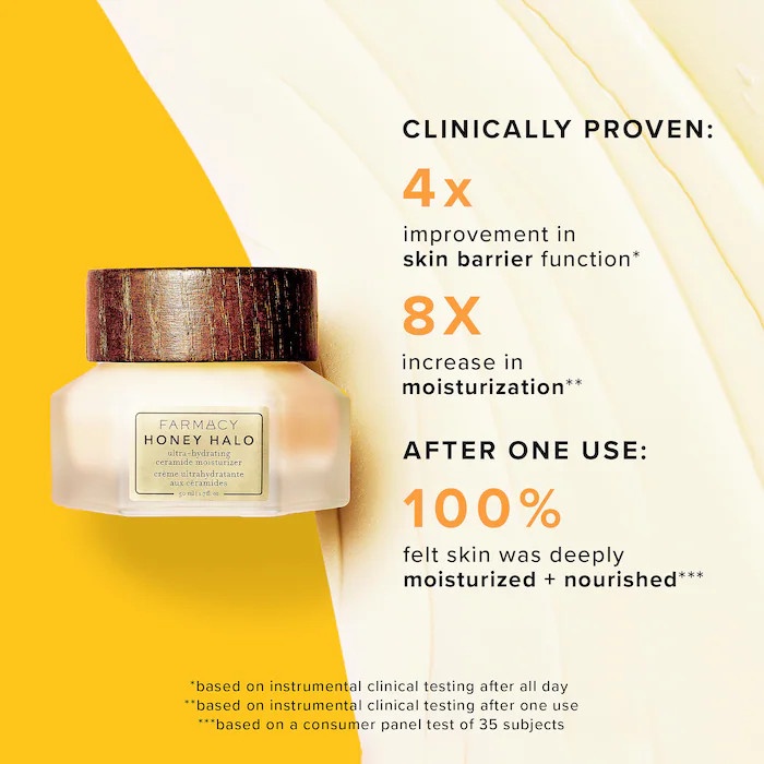 🌿🍯 Kem dưỡng mật ong Farmacy Honey Halo Ultra-Hydrating Ceramide Moisturizer