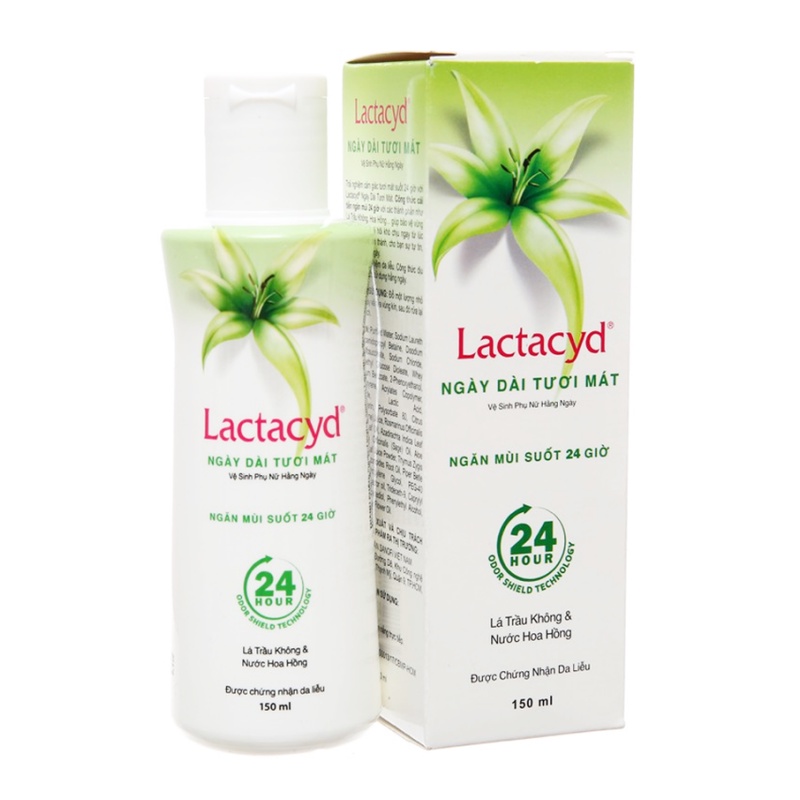 Dung dịch VSPN Lactacyd Lá Trầu Không - Nhà thuốc Amipharma