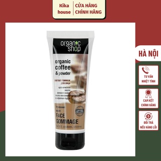 Tẩy Da Chết Mặt Cafe Organic shop Organic coffee & powder