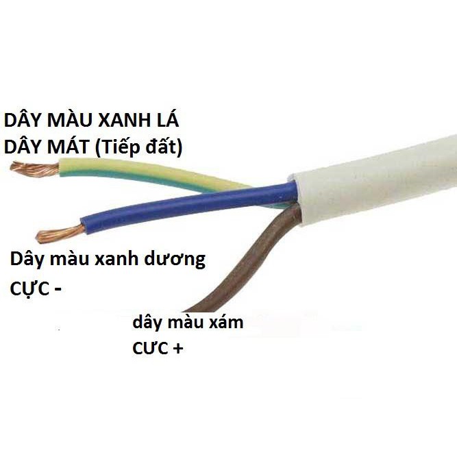 Bộ dây nguồn chống giật AMTS- PRCD 16A cho Bình nóng lạnh ARISTON, PICEZA, FEROLY…