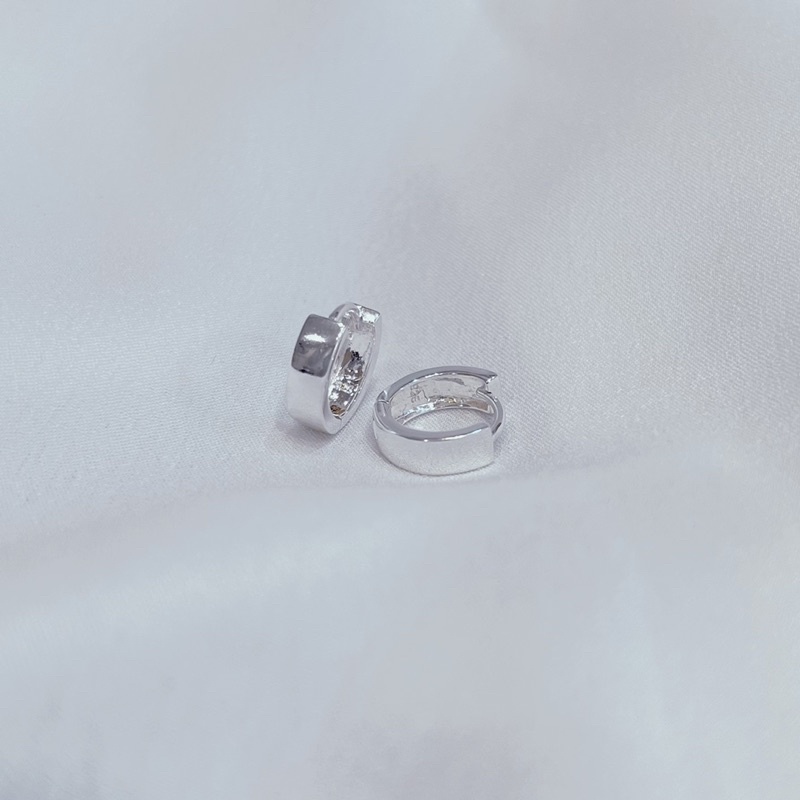 KHUYÊN TAI TRÒN TRƠN CHUẨN BẠC S950 BASIC