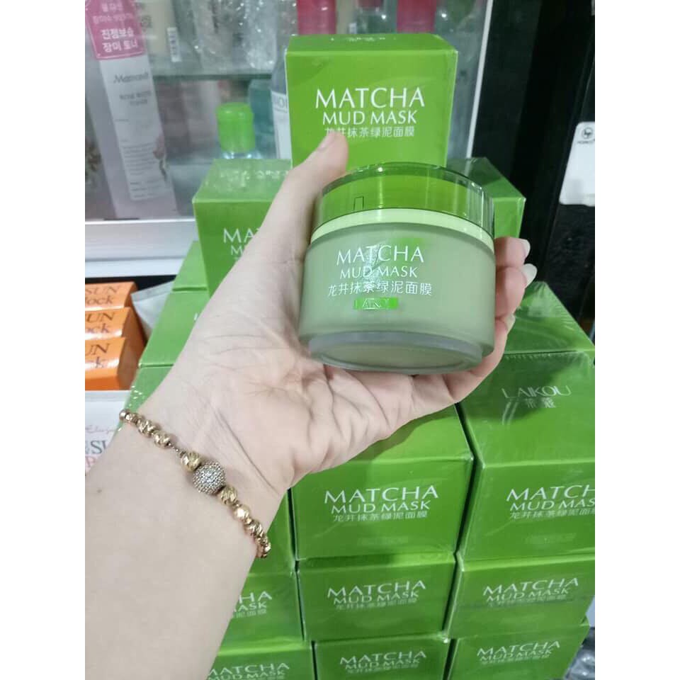 Mặt nạ trà xanh Matcha Laikou
