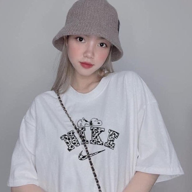 Áo thun tay ngắn Be Yourself unisex size M L XL - STICH BÒ SỮA