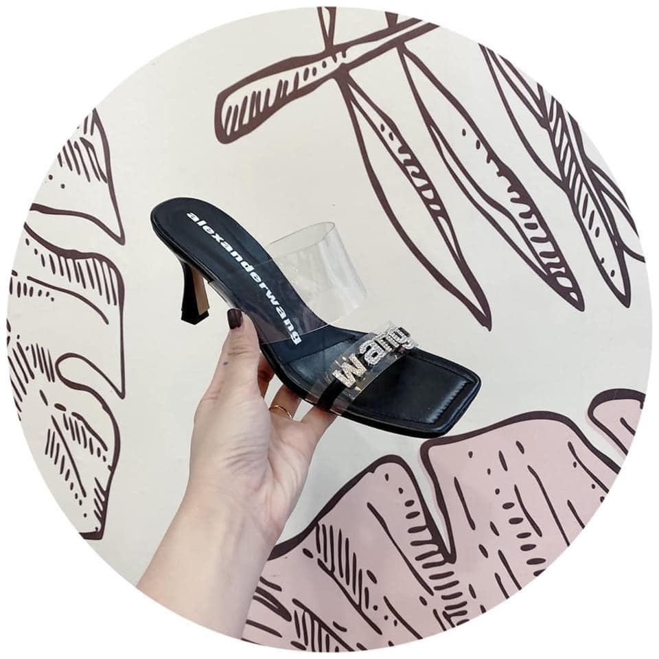 {SALE OFF} GUỐC NỮ QUAI TRONG CHỮ WANG ĐÍNH ĐÁ