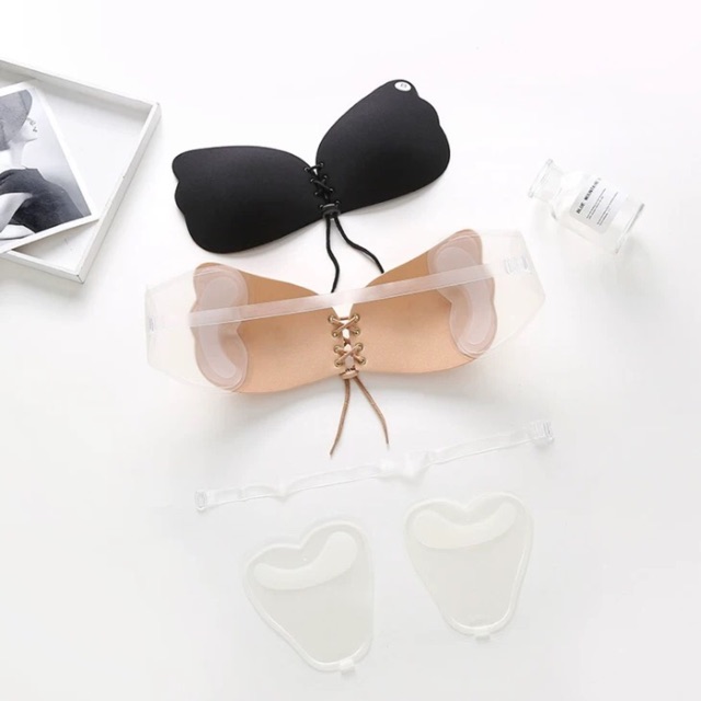 Áo Dán Ngực Cánh Tiên Có Dây Ngang Chống Tụt B060