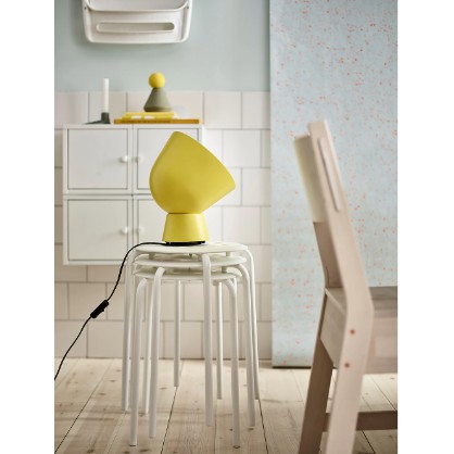 Ghế đẩu tròn sắt sơn tĩnh điện MARIUS IKEA