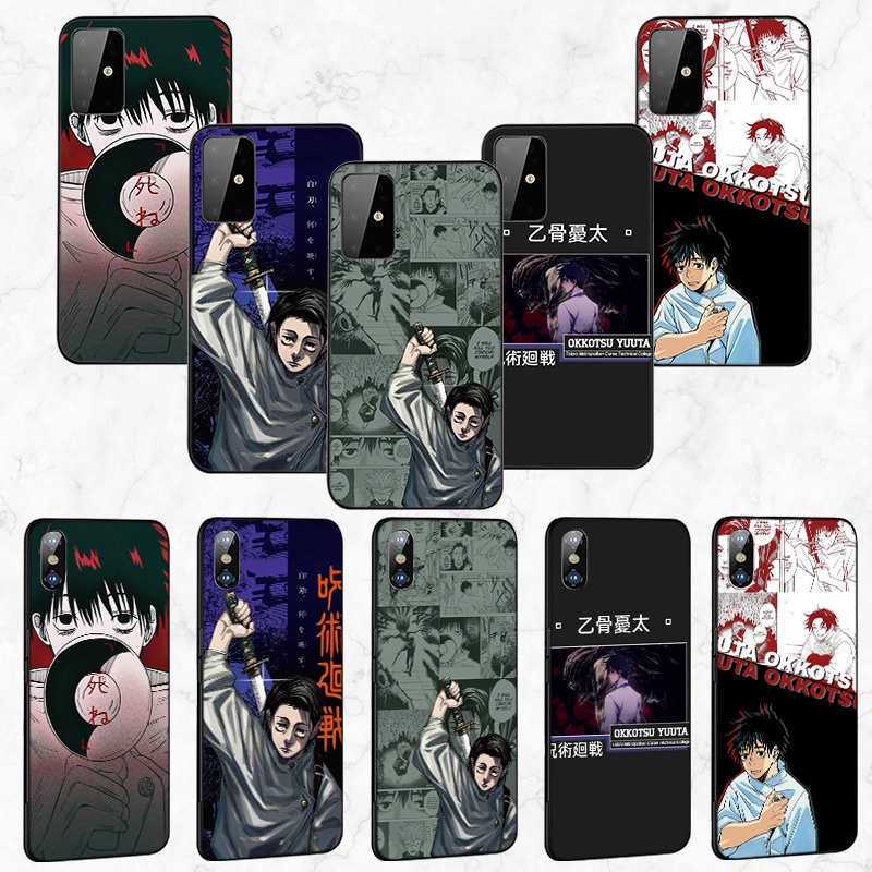 Ốp Điện Thoại Mềm Hình Yuta Okkotsu Jujutsu Kaisen Cho iPhone 11 12 Mini Pro Max SE 2020 GA241