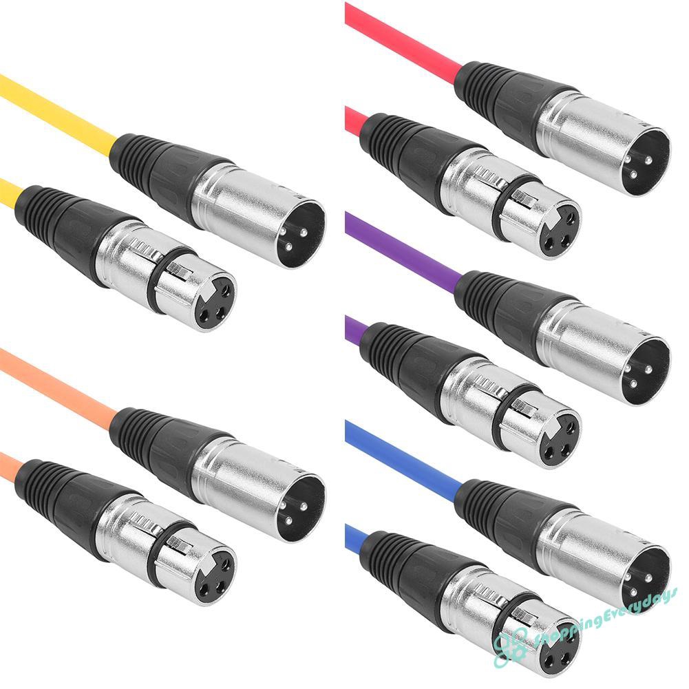 Dây Cáp Micro 1m Xlr 3pin Chuyên Dụng Chất Lượng Cao