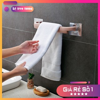 giá treo khăn dán tường siêu chắc giá mền nhũn