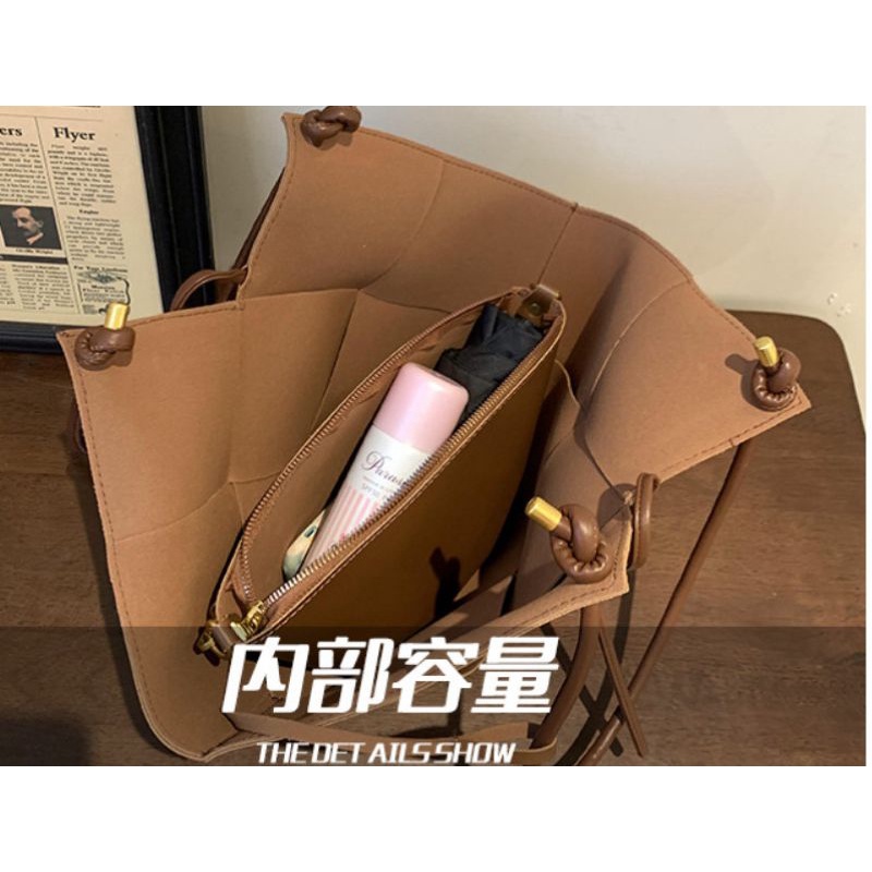 Túi xách nữ lớn + túi nhỏ đựng makeup túi công sở mang vai cầm tay nữ hàng Quảng Châu HN006