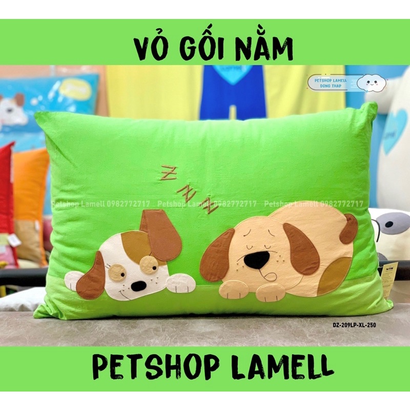 Vỏ gối nằm người lớn 100% Cotton  DZ-209LP-XL-250