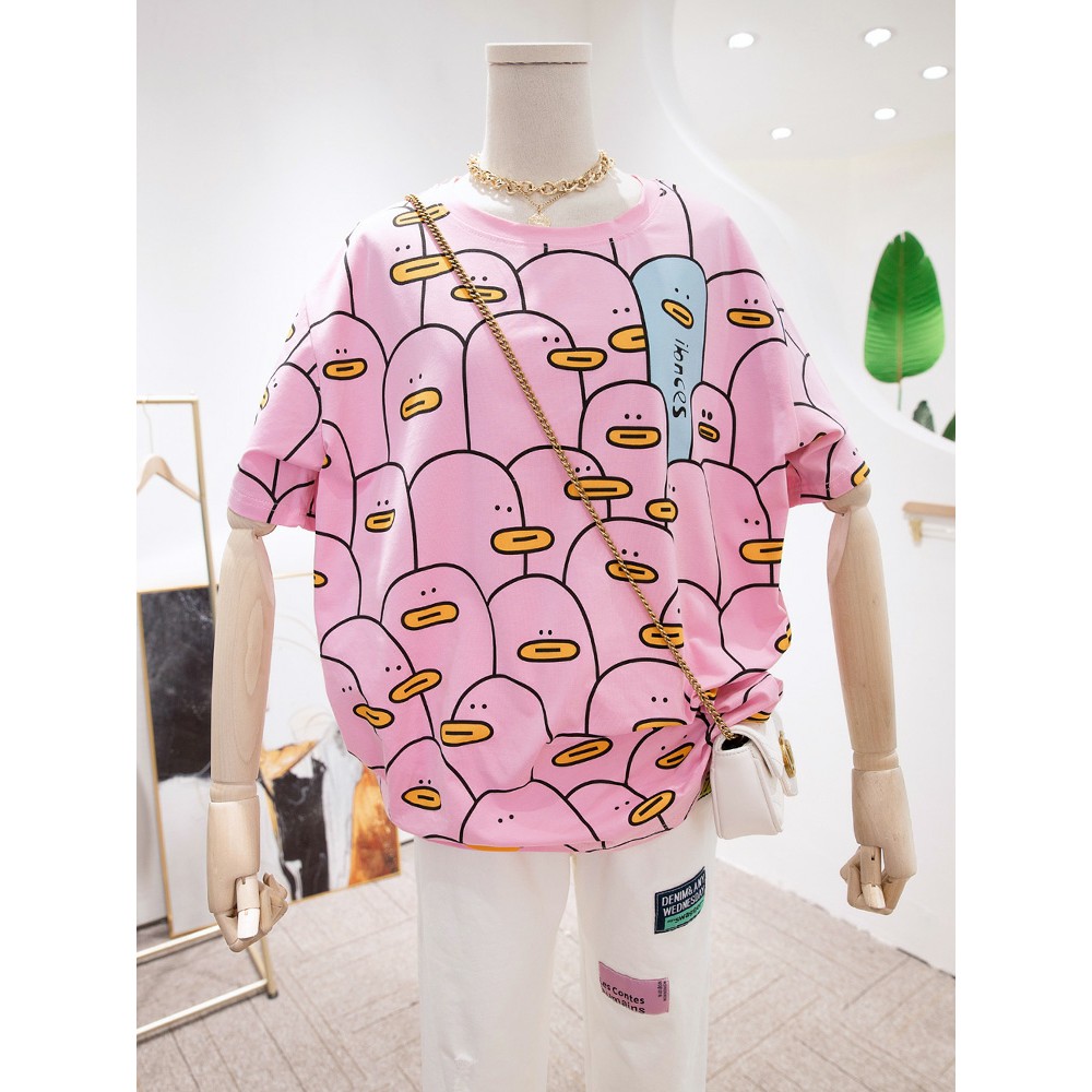 Áo phông vịt cute ngộ nghĩnh nhiều màu