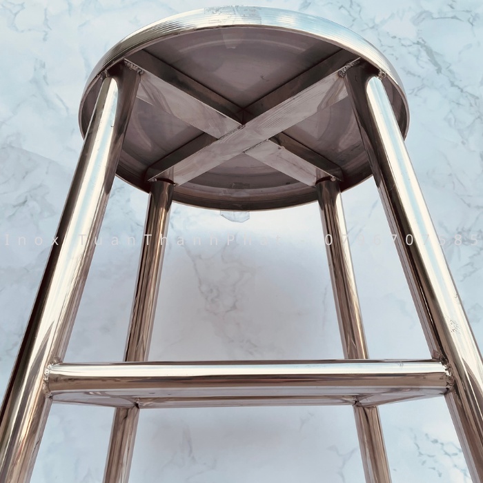 Ghế đốt nhang bàn thờ - Ghế thắp nhang Inox Tuấn Thành Phát