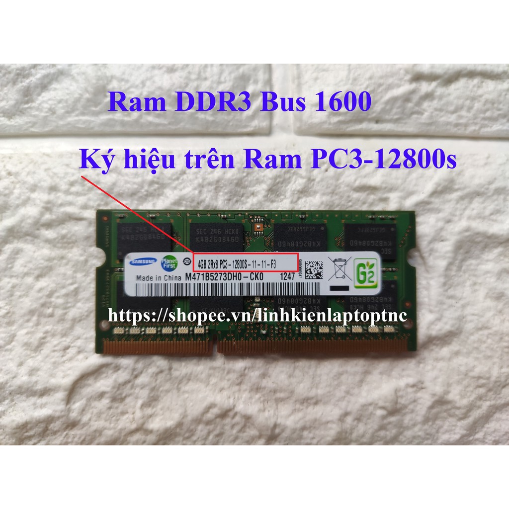 Ram Laptop PC3/PC3L 2Gb, 4Gb, 8Gb BUS 1333 BUS 1600 12800s DDR3 DDR3L zin tháo máy bảo hành 1 đổi 1 | WebRaoVat - webraovat.net.vn