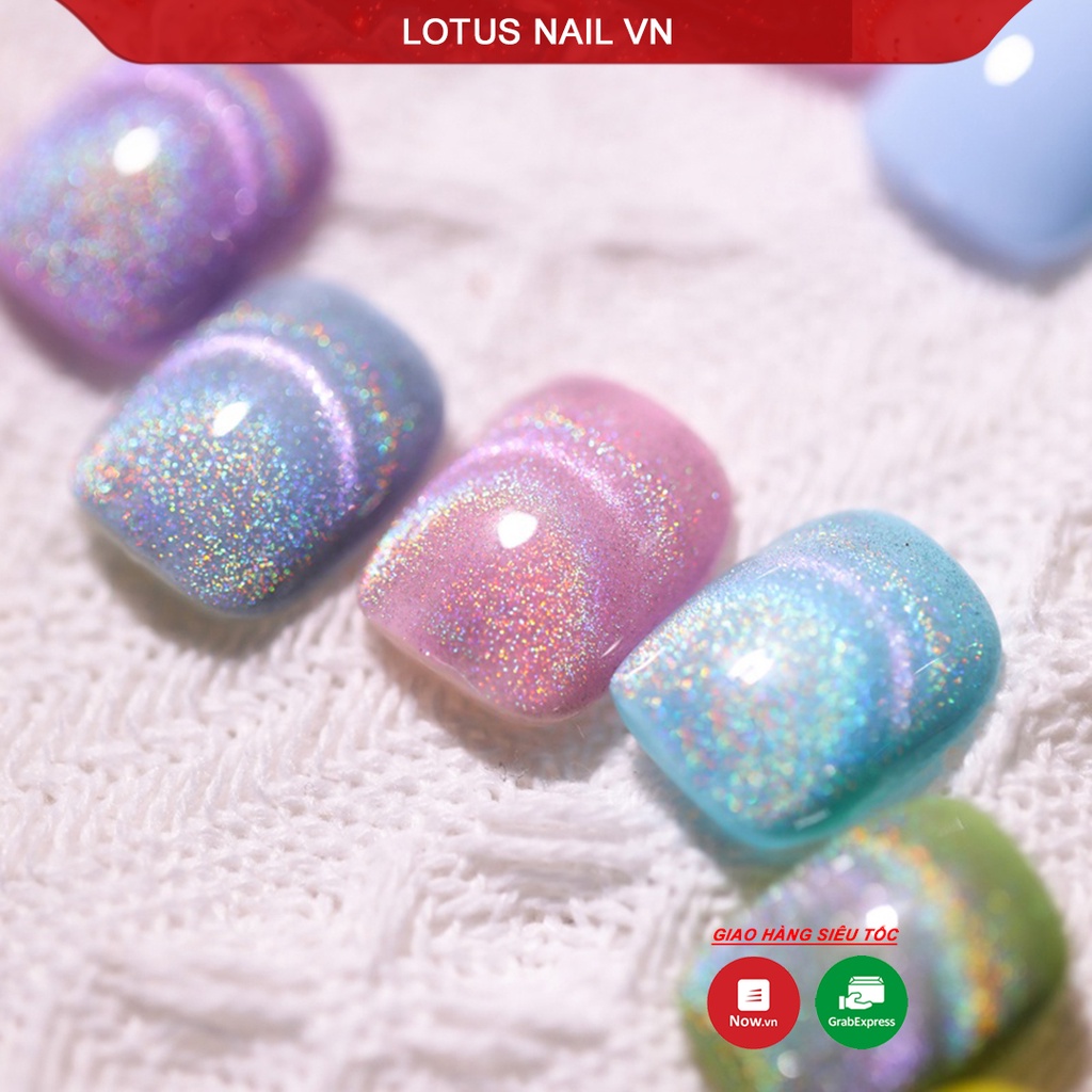 Sơn mắt mèo kim cương cầu vồng Lotus