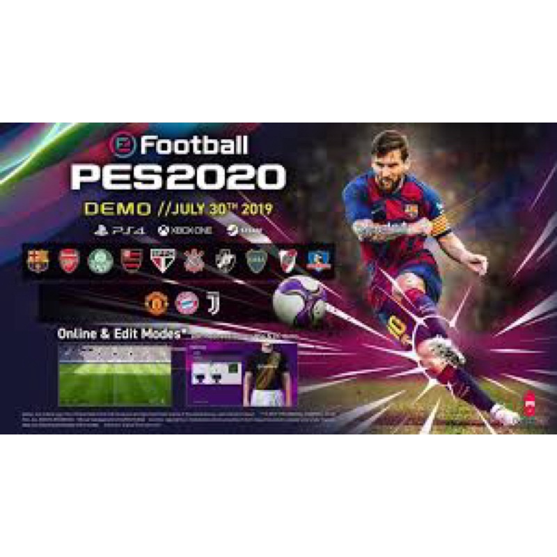 Đĩa game ps4: pes 2020