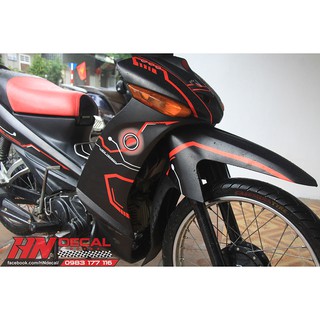 Tem Trùm xe Taurus Đen Chỉ Đỏ