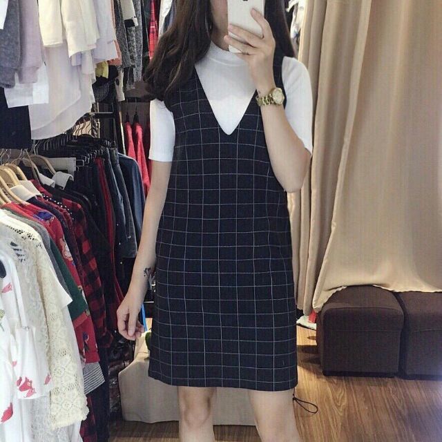 Váy yếm zara cuk xinh