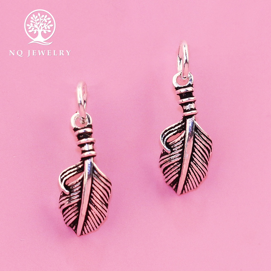 Charm treo lông vũ - NQ Jewelry