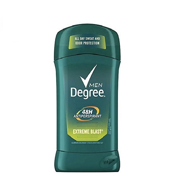 [USA - Sáp trắng] Lăn Khử Mùi Nam Degree Men Cool Rush - Extreme Blast - Sport 48H Antiperspirant - 76g