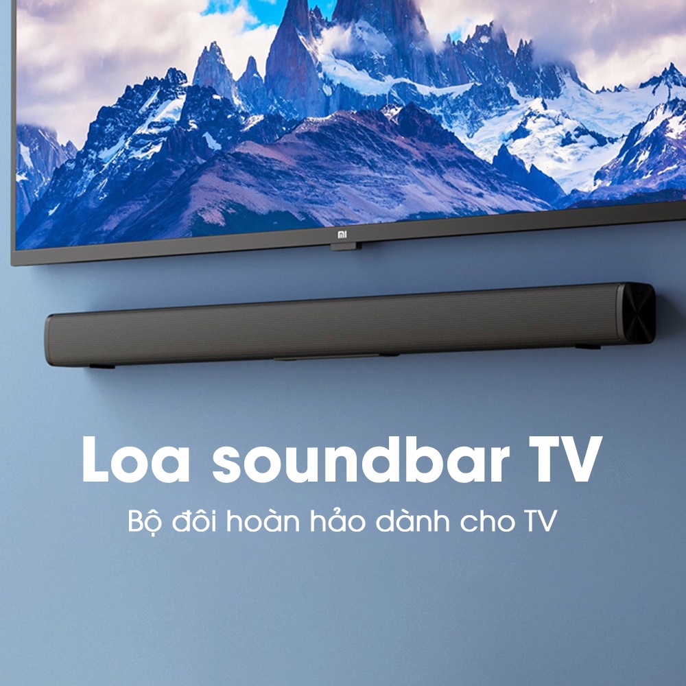 Loa soundbar TV Redmi Hỗ trợ Bluetooth 5.0 Dễ lắp đặt Công suất 30W Âm thanh tuyệt đỉnh